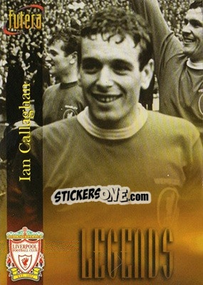 Cromo Ian Callaghan - Liverpool Fans' Selection 1998 - Futera