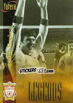 Figurina Emlyn Hughes - Liverpool Fans' Selection 1998 n. 54 - Futera