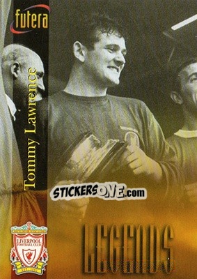 Cromo Tommy Lawrence - Liverpool Fans' Selection 1998 - Futera
