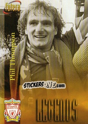 Sticker Phil Thompson - Liverpool Fans' Selection 1998 - Futera