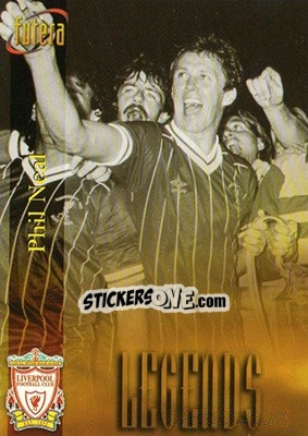 Sticker Phil Neal - Liverpool Fans' Selection 1998 - Futera