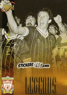 Sticker Phil Neal - Liverpool Fans' Selection 1998 n. 60 - Futera