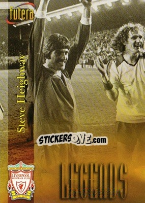 Sticker Steve Heighway - Liverpool Fans' Selection 1998 - Futera