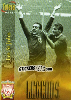Sticker Ian St. John - Liverpool Fans' Selection 1998 - Futera