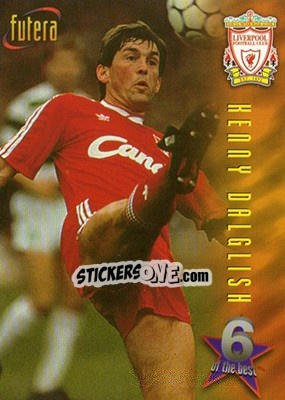 Sticker Kenny Dalglish - Liverpool Fans' Selection 1998 n. 64 - Futera
