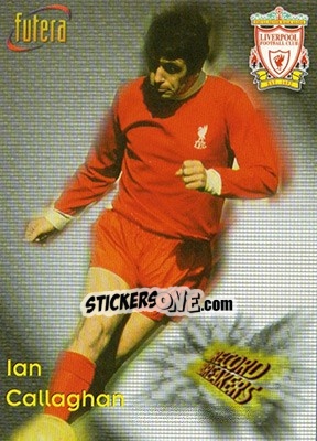 Cromo Ian Callaghan - Liverpool Fans' Selection 1998 - Futera