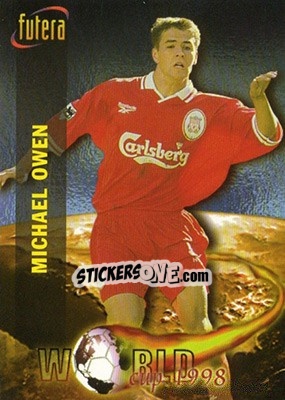 Cromo Michael Owen - Liverpool Fans' Selection 1998 - Futera