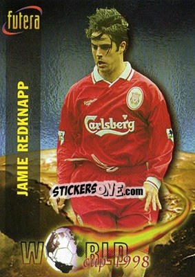 Sticker Jamie Redknapp - Liverpool Fans' Selection 1998 - Futera