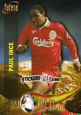 Cromo Paul Ince - Liverpool Fans' Selection 1998 - Futera