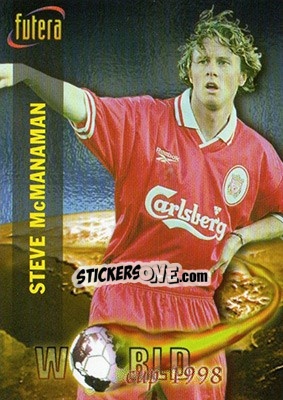 Sticker Steve McManaman - Liverpool Fans' Selection 1998 n. 77 - Futera
