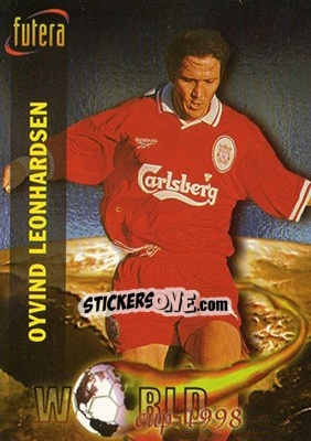 Cromo Oyvind Leonardsen - Liverpool Fans' Selection 1998 n. 80 - Futera