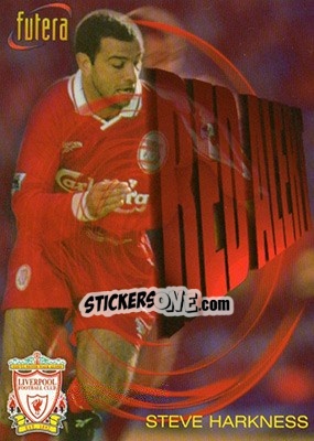 Sticker Steve Harkness - Liverpool Fans' Selection 1998 - Futera