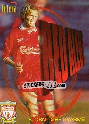 Sticker Bjorn Tore Kvarme - Liverpool Fans' Selection 1998 n. 83 - Futera