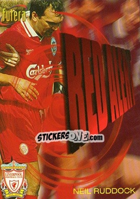 Sticker Neil Ruddock - Liverpool Fans' Selection 1998 n. 88 - Futera