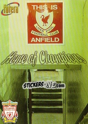 Sticker This is Anfield - Liverpool Fans' Selection 1998 - Futera