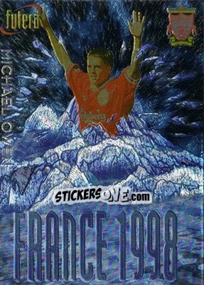Sticker Michael Owen - Liverpool Fans' Selection 1998 - Futera