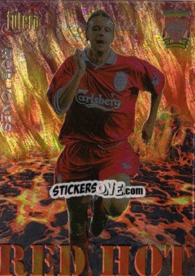 Sticker Rob Jones - Liverpool Fans' Selection 1998 n. RH1 - Futera