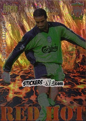 Sticker David James - Liverpool Fans' Selection 1998 - Futera