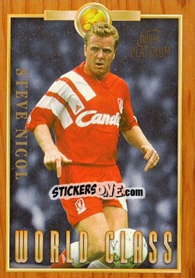 Figurina Steve Nicol - Liverpool Fans' Selection 1998 - Futera