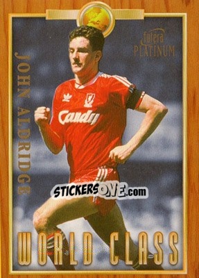 Figurina John Aldridge - Liverpool Fans' Selection 1998 n. WC3 - Futera