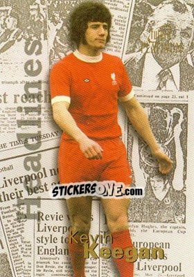 Sticker Kevin Keegan - Liverpool Fans' Selection 1998 - Futera