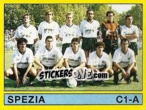 Sticker Squadra Spezia - Calciatori 1988-1989 - Panini