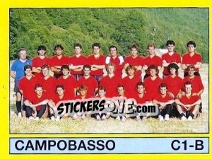 Sticker Squadra Campobasso - Calciatori 1988-1989 n. 577 - Panini