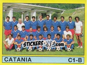 Sticker Squadra Catania - Calciatori 1988-1989 n. 580 - Panini