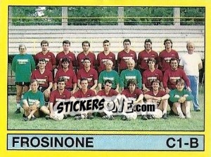 Sticker Squadra Frosinone - Calciatori 1988-1989 n. 583 - Panini