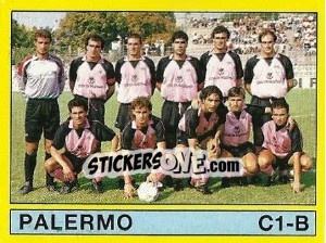 Cromo Squadra Palermo - Calciatori 1988-1989 - Panini