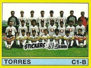 Sticker Squadra Torres - Calciatori 1988-1989 n. 593 - Panini