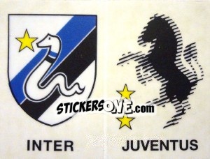 Figurina Inter/juventus - Calciatori 1988-1989 - Panini