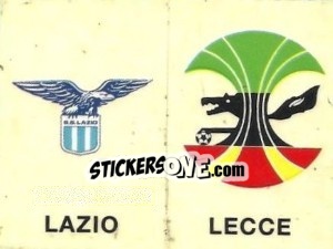 Sticker Lazio/lecce - Calciatori 1988-1989 - Panini