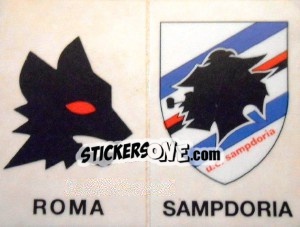 Sticker Roma/sampdoria - Calciatori 1988-1989 n. PL8 - Panini