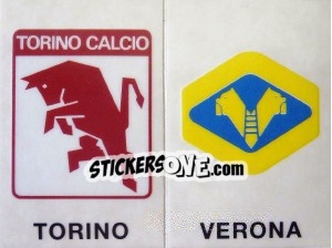 Figurina Torino/verona - Calciatori 1988-1989 - Panini