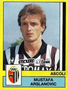 Sticker Mustafa Arslanovic - Calciatori 1988-1989 - Panini