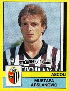 Sticker Mustafa Arslanovic - Calciatori 1988-1989 n. 8 - Panini