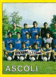 Figurina Squadra - Calciatori 1988-1989 - Panini