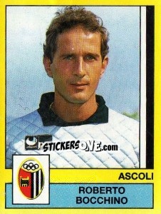 Sticker Roberto Bocchino - Calciatori 1988-1989 n. 16 - Panini