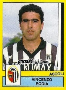 Cromo Vincenzo Rodia - Calciatori 1988-1989 n. 17 - Panini