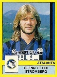 Cromo Glenn Peter Strömberg - Calciatori 1988-1989 - Panini