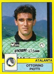 Cromo Ottorino Piotti - Calciatori 1988-1989 - Panini