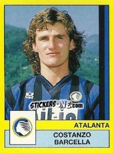 Sticker Costanzo Barcella - Calciatori 1988-1989 n. 37 - Panini