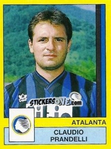 Sticker Claudio Prandelli - Calciatori 1988-1989 - Panini