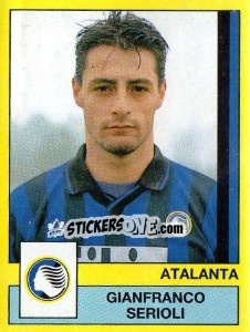 Sticker Gianfranco Serioli - Calciatori 1988-1989 n. 40 - Panini
