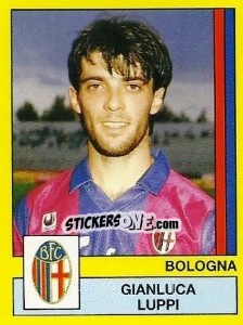 Sticker Gianluca Luppi - Calciatori 1988-1989 n. 43 - Panini