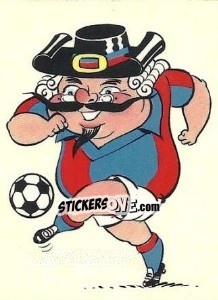 Sticker Mascotte - Calciatori 1988-1989 n. 44 - Panini