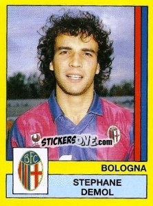 Sticker Stephano Demol - Calciatori 1988-1989 n. 47 - Panini