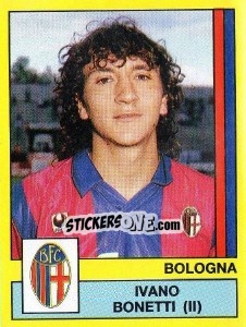 Sticker Ivano Bonetti - Calciatori 1988-1989 - Panini