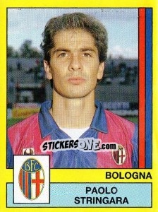 Figurina Paolo Stringara - Calciatori 1988-1989 - Panini